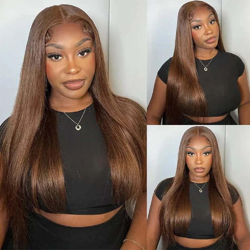 220% Density 34 Inch Chocolate - đánh giá và giá Lace Front Wigs