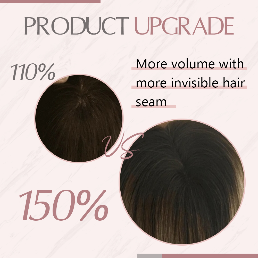 Ugeat Tóc Topper Con Người Tự  - đánh giá và giá Invisible Tape In Extensions Real Hair
