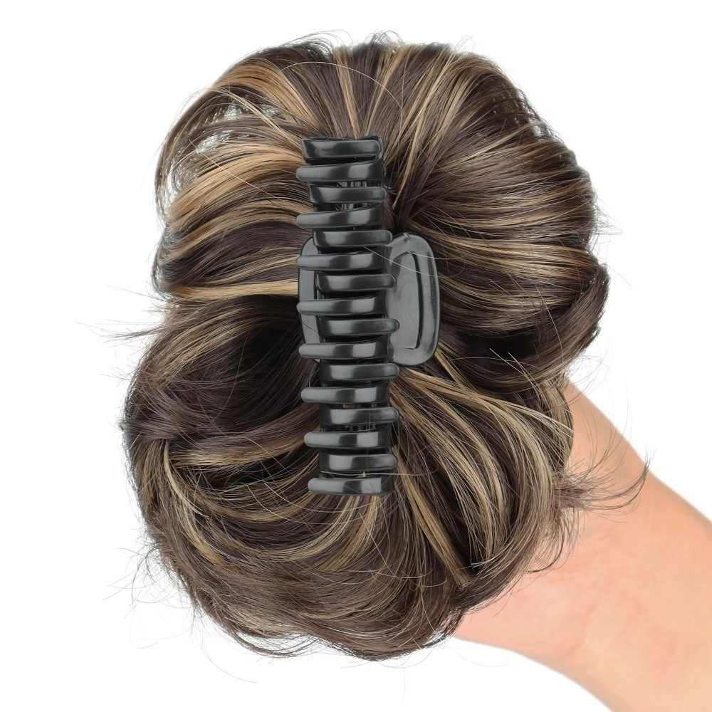 On Messy Hair Bun Hair Bun Cla - đánh giá và giá Claw Clip Messy Bun Hair Piece