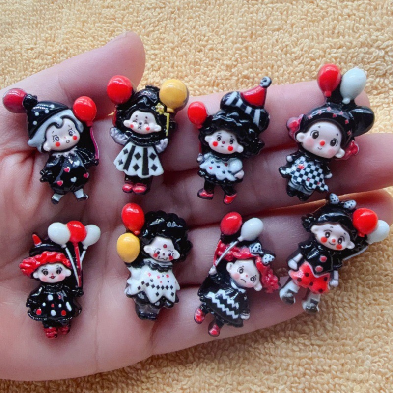 12pcs Joker Balloon Children's - đánh giá và giá Hair Clips